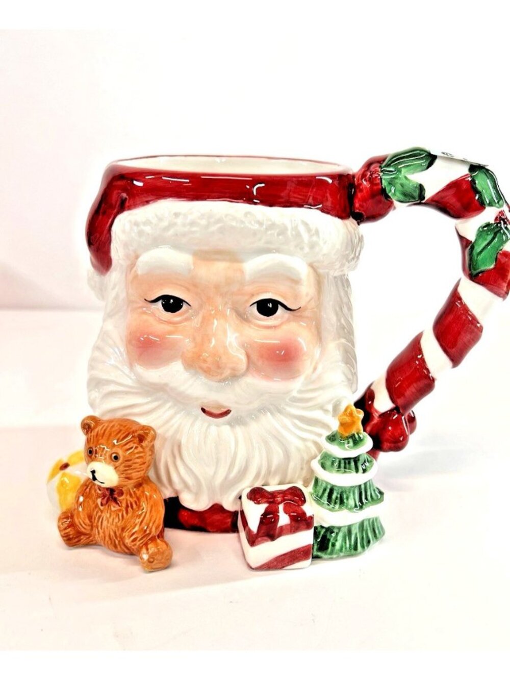 'Tis the Season Holiday Santa Claus Christmas Ceramic Cup Mug 3D